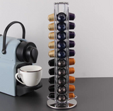 Porte-capsules de café 40 capsules adaptées aux capsules nepresso porte-café galvanoplastie support de stockage de fer présen