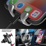 TD® support téléphone voiture magnétique pour téléphone portable compatible mains libres iPhone smartphone grille d'aération angry o