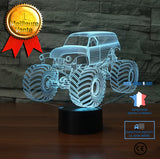 TD® Veilleuse 3D tactile coloré RE30F0