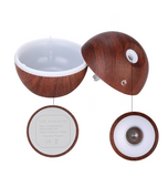 TD® Humidificateur d'aromathérapie à grain de bois USB130ML purificateur d'air humidificateur à ultrasons à billes pour cadeau à  ma