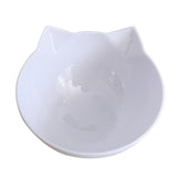 TD® Bol d'oreille de chat bol à bouche oblique bol de nourriture pour chat pour protéger les vertèbres cervicales