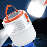 TD® Éclairage portatif de lumière de secours d'USB rechargeable solaire extérieure de lumière de camping de LED