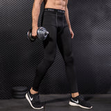 Hommes PRO Sports Fitness Running Pantalons d'entraînement ajustés Transpiration Pantalons à séchage rapide Collants extensib