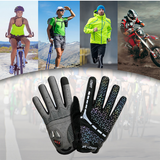Gants de cyclisme en plein air en silicone épais sports de fond fitness vélo de montagne automoteur gants en silicone liquide