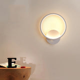 Applique murale à LED post-moderne nordique, personnalité de la chambre, applique murale créative, abat-jour en acrylique