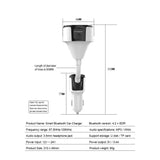 TD® FM Transmetteur Kit Bluetooth FM USB charge rapide Aux 3.5MM Stereo MP3 Player - Kit main libre san fil USB MP3