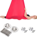 TD® Accessoires Fitness - Musculation,Soie aérienne équipement Yoga balançoire soie tissu tissus Yoga hamac moyen - Type HYD012-RE #