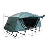 TD® Tente de terrain de sports de plein air de pêche sauvage Tente pliante portable d'équipement de camping imperméable unique