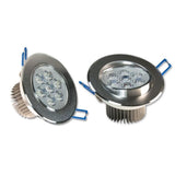 TD® 1 PCS LED Spot Vero encastré 7W extra plat Blanc Froid Plafonnier Rond pour Salon, Salle de Bain, Cuisine - Accessoire luminaire
