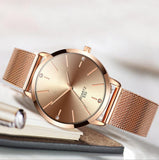 TD® Quartz Montres-bracelets Casual et Business Series Mesh montre de la ceinture cadeaux hommes 3544469