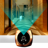 INN® Sonnette vidéo sans fil intelligente avec miroir de porte judas électronique photo et vidéo surveillance judas maison antivol p