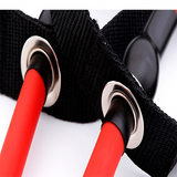 Corde élastique en latex extensible de poitrine multifonctionnelle de remise en forme de civière d'un mot