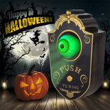 TD® Halloween decoration accessoires de sonnette borgne festival fantôme jouets de trucage extérieur parodie fort sonnette oeil fant