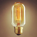 TD® American Edison rétro antique décoratif ampoule à filament de tungstène 230V lampe à incandescence droite maison
