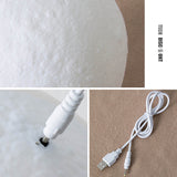 TD® Lampe LED forme de lune 3D Ambiance chambre enfant rêve beauté/Objet moderne tendance décoration intérieur lumineuse