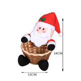TD® Décoration de Noël Panier de Bonbons Ornement de Bureau Panier de Bonbons pour Enfants Décoration de Noël Paquet de 5