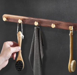 Crochets  crochets vêtements en bois massif  noyer tentures murales  porte  manteaux et chapeaux cintres muraux poinçonnage g