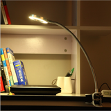 TD® tuyau usb LED petite lampe de bureau protection oculaire de lecture avec clip