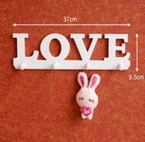 Porte-manteau mural LOVE