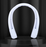 INN® Ventilateur à cou suspendu sans feuilles paresseux USB portable à cou suspendu petit ventilateur électrique bureau extérieur
