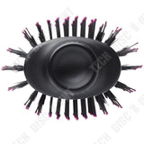 TD® Sèche cheveux et volumateur bigoudi noir Soufflant, Brosse 4-en-1 Lisse Boucle Style Cheveu Ionique- Électrique Multifonctionnel