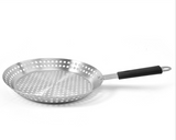 Acier inoxydable Barbecue Pan Barbecue Barbecue Pancake Pan Pan Barbecue Panier