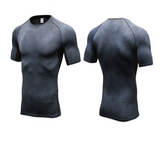 Vêtements d'entraînement, t-shirt respirant à manches longues, collants d'extérieur, vêtements de yoga et de fitness pour hom
