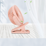 INN® Ventilateur à pince usb mini ventilateur de poche portable ventilateur à pince pour poussette avec aromathérapie