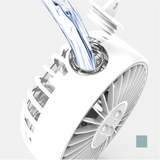INN® Ventilateur mini ventilateur de pulvérisation portatif usb chargeant mini ventilateur humidificateur de bureau hydratant portab