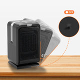 TD® Chauffage chaud et froid double usage chauffage intelligent à double mode chauffage muet affichage numérique chauffage électriqu