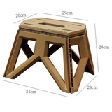 TD® Tabouret portable extérieur camping petit tabouret changement de chaussure tabouret tabouret carré tabouret de pêche pliable