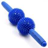 TD® Masse relaxation musculaire Yoga méridien mince mollet bâton de massage Roller double balle hérisson Fascia bâton de massage