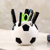 TD® Pot à Crayon Forme de Football Multi-fonction Porte Brosse à Dents Porte-stylos Cadeau Anniversaire