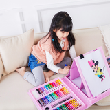 208 pièces d'ensemble de peinture pour enfants pinceau étudiant fête des enfants anniversaire papeterie coffret cadeau ensemb