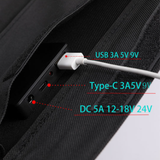 TD® Panneau de charge solaire Portable sac pliant 28W alimentation de secours extérieure panneau de charge photovoltaïque