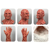 TD® Halloween decoration freddy horreur grimace couvre-chef masque mascarade démon couvre-chef en latex