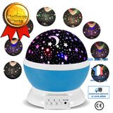 TD® Veilleuse Enfants LED Projecteur Etoiles - Lampe de Projection LED Veilleuse Enfants Étoiles Projecteur de Voûte Étoilée de Nuit