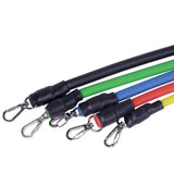 TD® Accessoires Fitness - Musculation,11 Pièces Ensemble de Bandes de Résistance Extenseur D'exercice de Yoga de