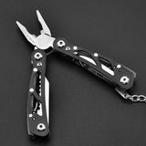 TD® Outil Multifonction Pince ciseau couteau coupe-fil remplaçable acier porte clés sport camping plein air randonnée chasse tournev