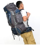 TD® SAC A DOS DE RANDONNÉE Camping 85L Alpinisme Sac à dos randonnée pédestre Voyage Rucksack Sacs Nouveau