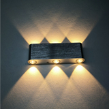 TD® NOVA 8LED Moderne Aluminium LED Applique Murale Interieur Éclairage Mural pour Cuisine Escalier Chambre Couloir Salon
