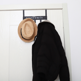 Crochets vêtements pour porte arrière créatifs en métal Vêtements et chapeaux de chambre vêtements Cintres pour porte arrière