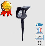 INN® 2x 4 LED Lampe Solaire Spotlight Eclairage Paysage Pelouse Jardin Ferme