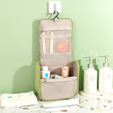 TD® Sac à main maroquinerie de voyage sec étanche sac de voyage portable cosmétique grande capacité femme accessoire couleur vert