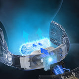 TD® Cou suspendu petit ventilateur portable usb mini refroidissement silencieux cou suspendu sans feuilles refroidissement complet