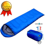 Sac de couchage sac de couchage simple enveloppe avec capuche sac de couchage adulte au printemps, été et automne camping en