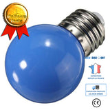 TD® Ampoule LED E27 3W 2835 Globe Bleue /Lumineuse et Brillante/ Multi Fonctions/Halogène Lumière D'intérieur/ Longue Durée /160 Lm