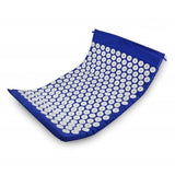 TD® Kit Tapis d'acupression 68 x 42 cm avec Oreiller Portatifs 37x15cm et Un Sac en Coton,Bleu/ Sport Fitness tapis