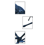 Chaise de lune extérieure chaise pliante en alliage d'aluminium portable dossier réglable chaise de plage de loisirs