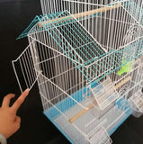 Cage à oiseaux surdimensionnée perruche volière bleu cage à oiseaux